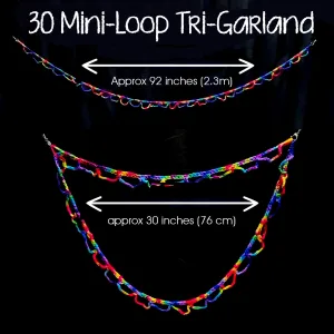 30 Mini-Loop Tri-Garland